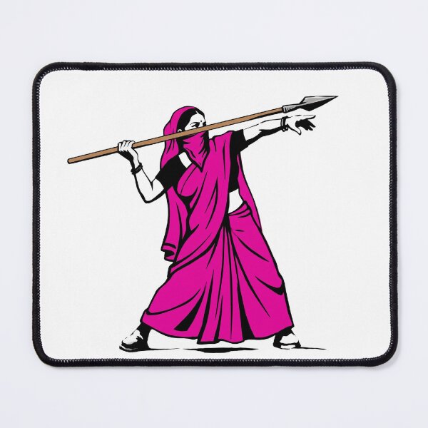 Item preview, Indian Feminist Gulabi gang culture  designed and sold by DanniJordan.