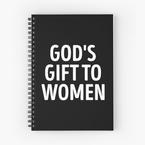 Item preview, God's Gift To Women Funny Sarcastic Quote Slogan designed and sold by WhistleCloset.