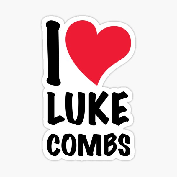 Item preview, I love Luke Combs designed and sold by Foundry88.