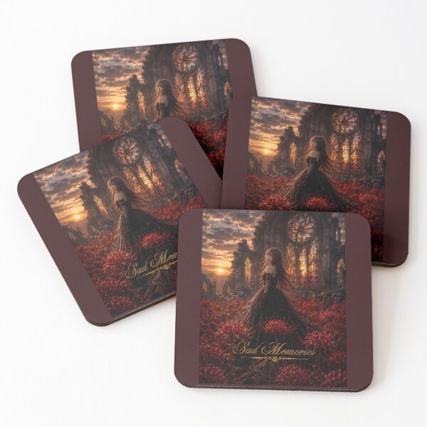 Item preview, Sad Memories – Gothic Elegance in a Field of Red Spider Lilies designed and sold by Kurekou Lab.