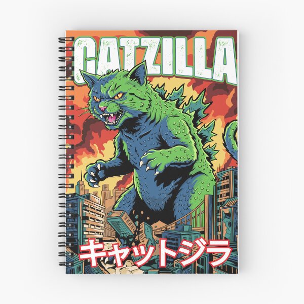 Item preview, Catzilla On The Rampage designed and sold by Stoopid-Kat.