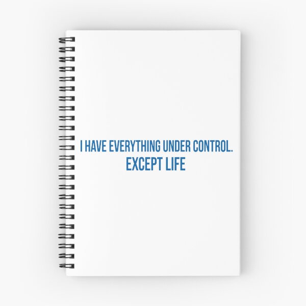 Item preview, I Have Everything Under Control Except Life - Funny Polish Sarcastic Quote designed and sold by Neurospicy Trolls.
