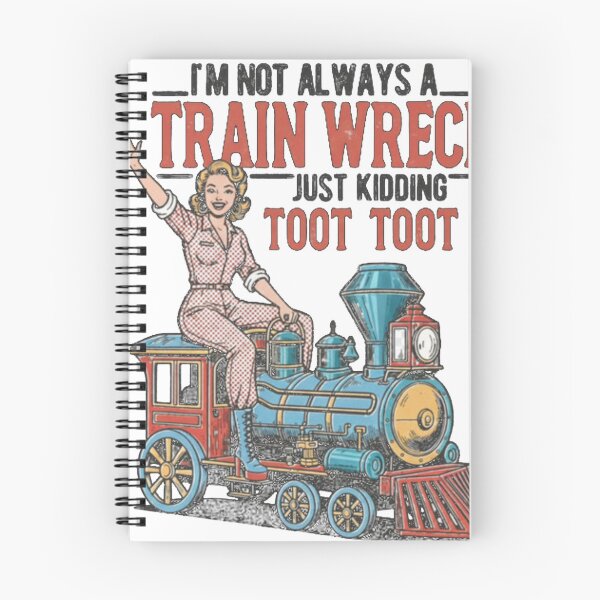 Item preview, Humorous Vintage Im Not Always A Train Wreck Funny designed and sold by yoshaa-z.