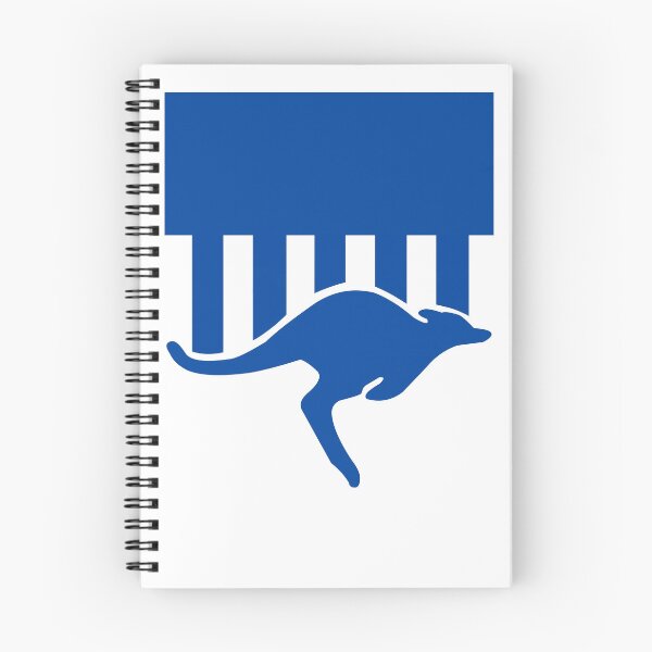 Item preview, North Melbourne Kangaroos Bounding Roo Jumper designed and sold by BallsnBats.