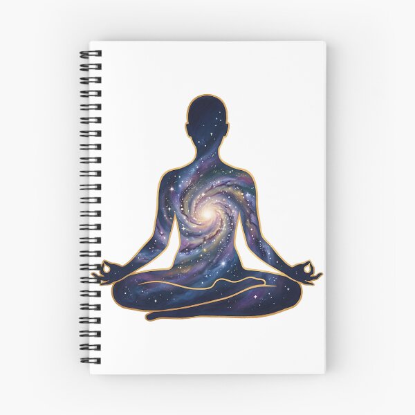 Item preview, Cosmic Meditation Woman – Spiritual Galaxy Yoga & Mindfulness Art designed and sold by Kayshies8120.