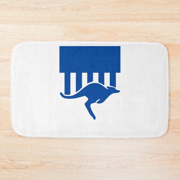 Artikelvorschau, North Melbourne Kangaroos Bounding Roo Jumper entworfen und verkauft von BallsnBats.