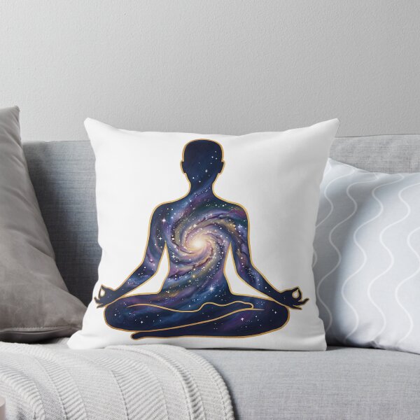 Item preview, Cosmic Meditation Woman – Spiritual Galaxy Yoga & Mindfulness Art designed and sold by Kayshies8120.
