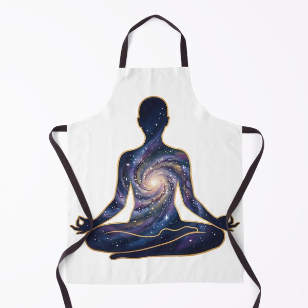 Item preview, Cosmic Meditation Woman – Spiritual Galaxy Yoga & Mindfulness Art designed and sold by Kayshies8120.