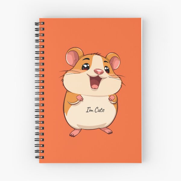 Item preview, Cute Hamster “I’m Cute” Kawaii Hamster Funny Animal Lover Design designed and sold by PRFashions.
