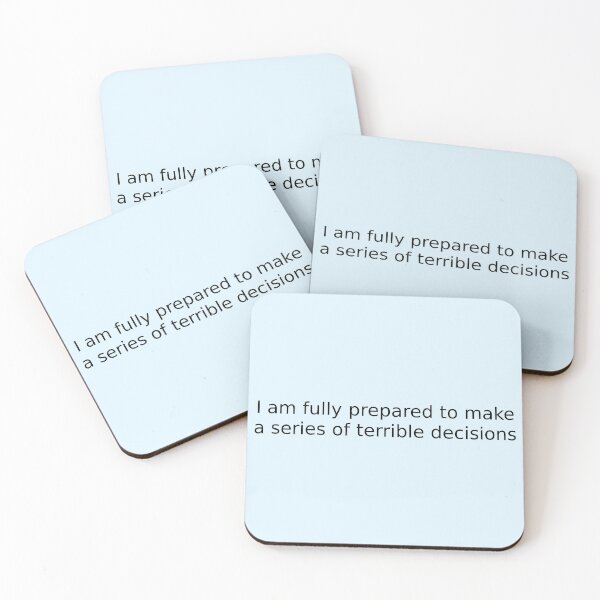 Item preview, I am fully prepared to make a series of terrible decisions designed and sold by English Learning.