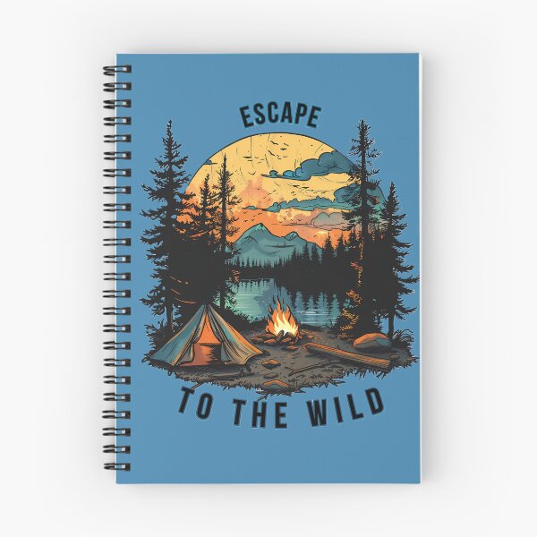 Item preview, Escape to the Wild - Vintage Camping & Outdoor Wilderness Adventure designed and sold by SeJaa.