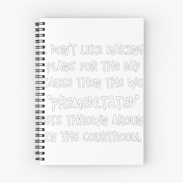 Item preview, I Dont Like Making Plans designed and sold by Doce Caos Criativo.