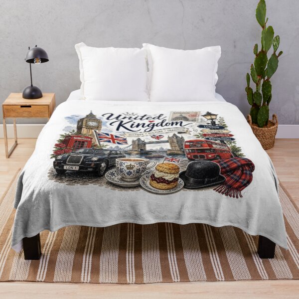 Item preview, United Kingdom Travel – London Landmarks, British Culture & Vintage Design designed and sold by 4U---Store.