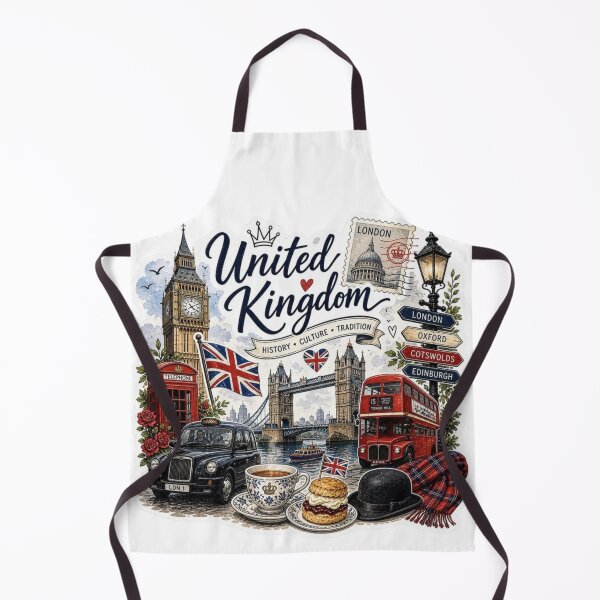 Item preview, United Kingdom Travel – London Landmarks, British Culture & Vintage Design designed and sold by 4U---Store.