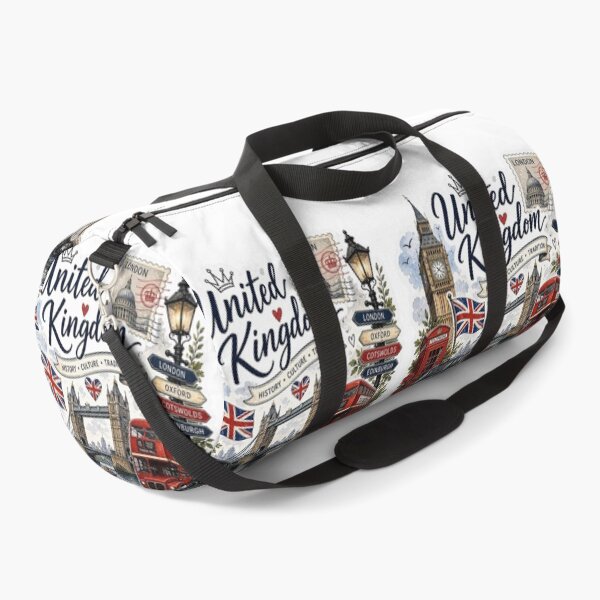 Item preview, United Kingdom Travel – London Landmarks, British Culture & Vintage Design designed and sold by 4U---Store.