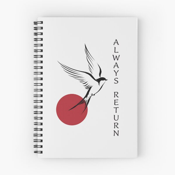 Item preview, Japanese Swallow Tattoo - Irezumi Art Aesthetic Japanese Sun Graphic designed and sold by SplashTastic.