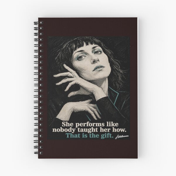 Item preview, Aldous Harding Surreal Minimalist Portrait Alien Eyes Aqua Art designed and sold by Artisticanvas.
