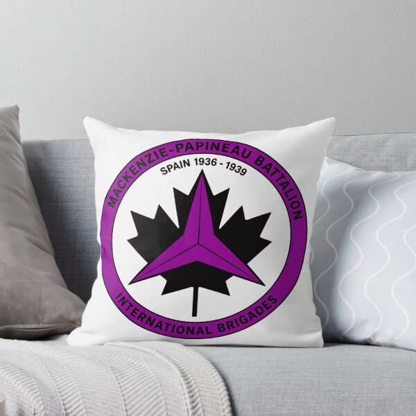 Item preview, Mackenzie Papineau Battalion International Brigades Antifascist Emblem Print designed and sold by PinUpPizzazz.