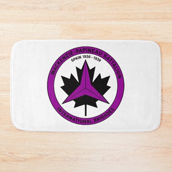 Item preview, Mackenzie Papineau Battalion International Brigades Antifascist Emblem Print designed and sold by PinUpPizzazz.