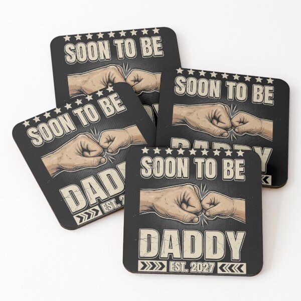 Item preview, Mens Soon to be Dad Again 2027 Promoted to Daddy Father's Vintage designed and sold by CF_VintageDesign.
