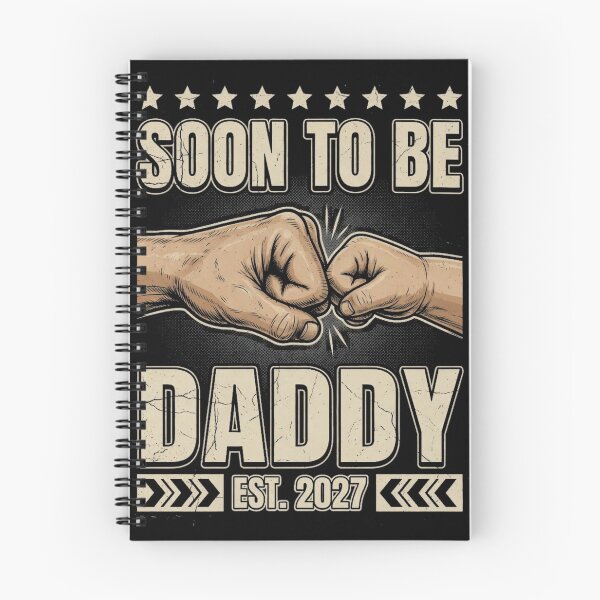 Item preview, Mens Soon to be Dad Again 2027 Promoted to Daddy Father's Vintage designed and sold by CF_VintageDesign.