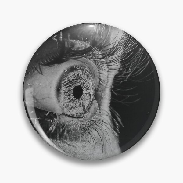 Item preview, Human Eye Close-Up — Hyperrealistic Charcoal Drawing designed and sold by David Mateo ArtWorks.