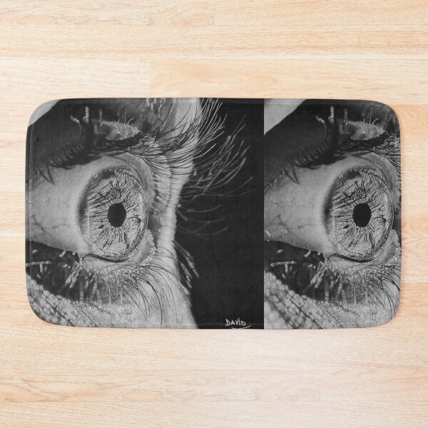 Item preview, Human Eye Close-Up — Hyperrealistic Charcoal Drawing designed and sold by David Mateo ArtWorks.
