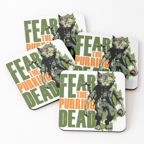 Item preview, Fear the Purring Dead designed and sold by Stoopid-Kat.