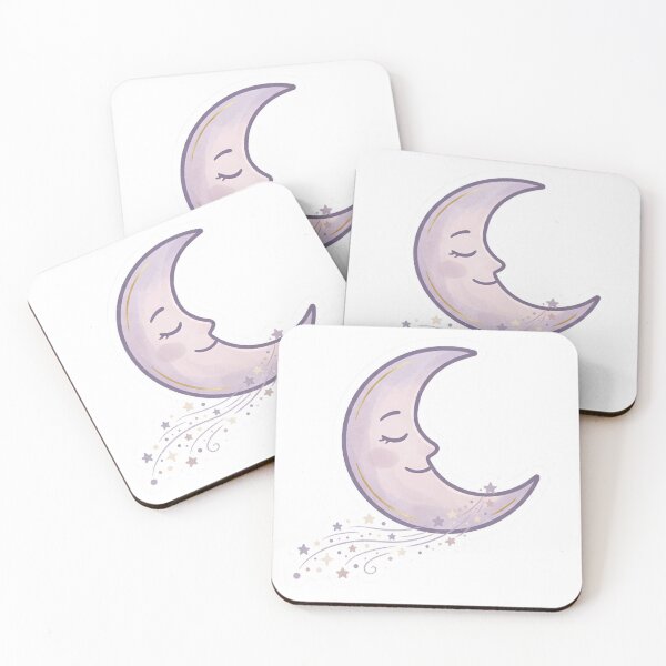 Item preview, Sleeping Crescent Moon – Cute Celestial Night Sky Aesthetic designed and sold by Kayshies8120.