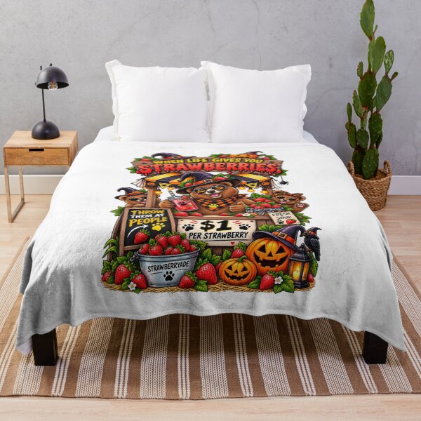 Item preview, Strawberry Halloween Bear – Cute Bear Lover Spooky Gift designed and sold by Ayden World.