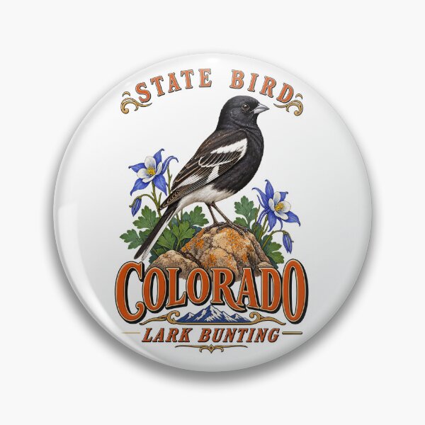 Item preview, Colorado Lark Bunting State Bird designed and sold by taiche.