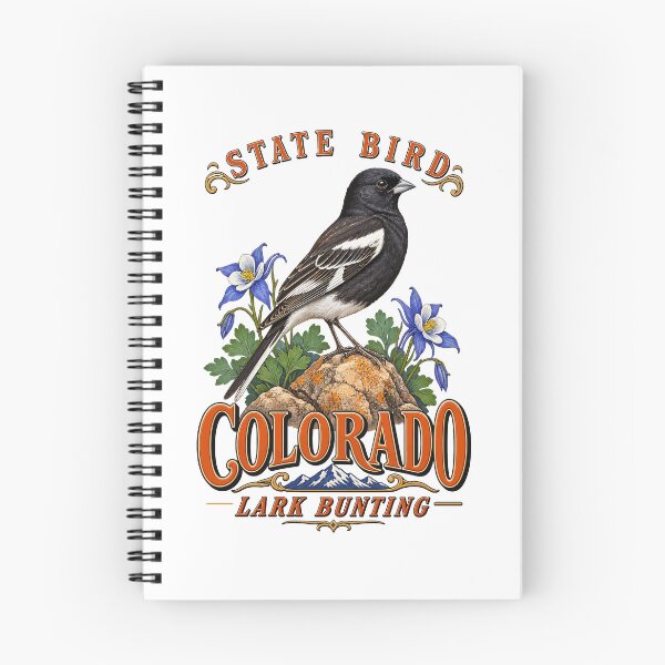 Item preview, Colorado Lark Bunting State Bird designed and sold by taiche.