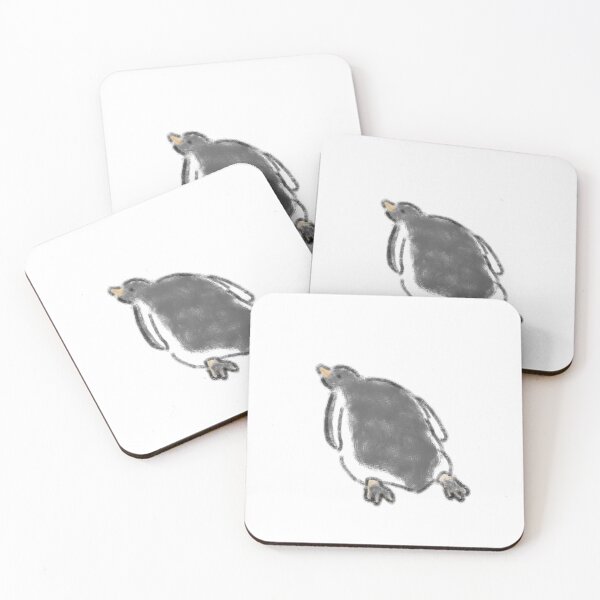 Item preview, Cute Hand Drawn Baby Penguin Illustration Art designed and sold by raun.draw.