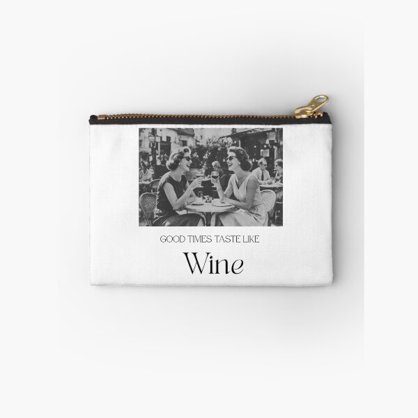 Item preview, Good Times Taste Like Wine  Funny Wine Lover Girls Night Gift designed and sold by luckyhue.