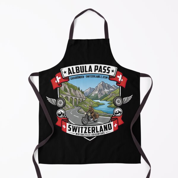 Item preview, Albula Pass Swiss Mountain Pass Vintage Road Artwork designed and sold by enzoade.