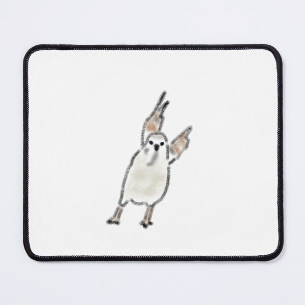 Item preview, Funny Surprised Sparrow Bird Wings Up Art designed and sold by raun.draw.