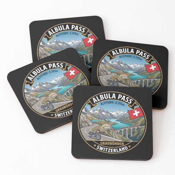 Item preview, Albula Pass Graubünden Scenic Alpine Adventure Print designed and sold by enzoade.