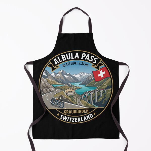 Item preview, Albula Pass Graubünden Scenic Alpine Adventure Print designed and sold by enzoade.
