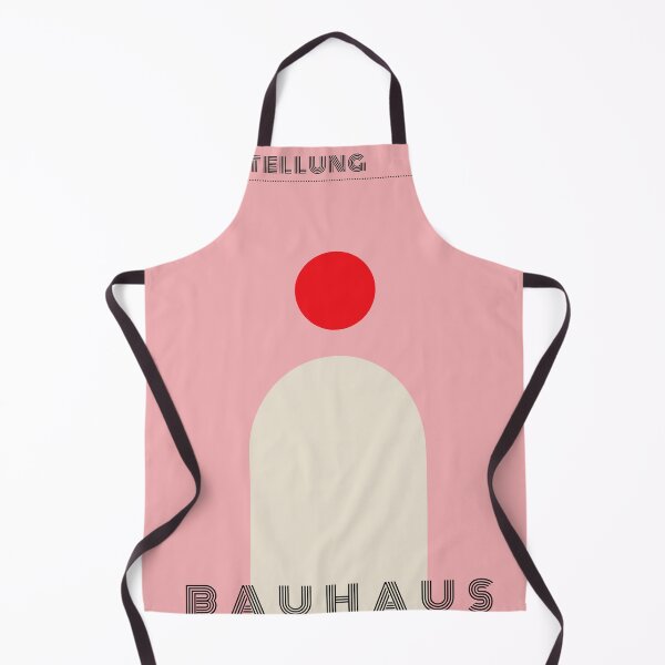 Item preview, Bauhaus 1919 Abstract Minimalist Poster – Pink Red Cream Geometric Art designed and sold by vlaminnhoo.