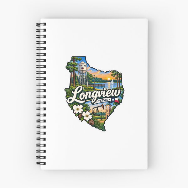 Item preview, Longview Texas Sticker  designed and sold by Red-Official.