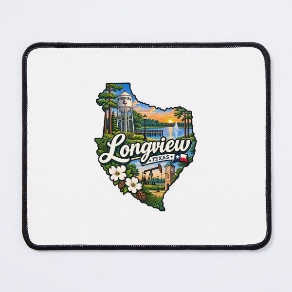 Item preview, Longview Texas Sticker designed and sold by Red-Official.