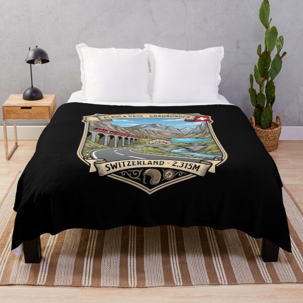 Item preview, Albula Pass Graubünden Switzerland Alpine Road Graphic designed and sold by enzoade.