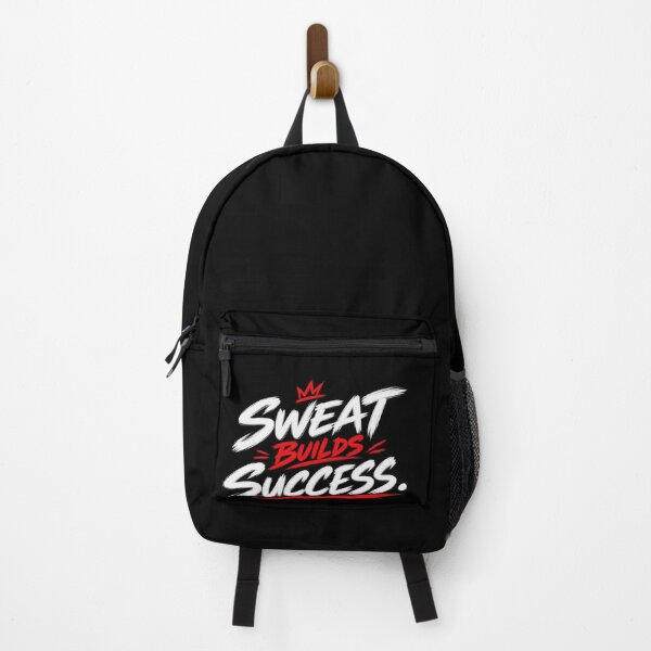 Item preview, Sweat Builds Success. | Motivational Gym Quote Sticker | Fitness Typography designed and sold by ritach11.