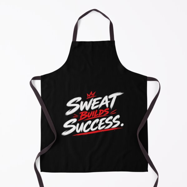Item preview, Sweat Builds Success. | Motivational Gym Quote Sticker | Fitness Typography designed and sold by ritach11.