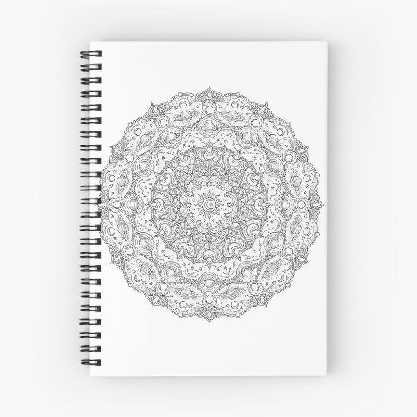 Item preview, Celestial Mandala – Intricate Cosmic Sacred Geometry Art designed and sold by Kayshies8120.