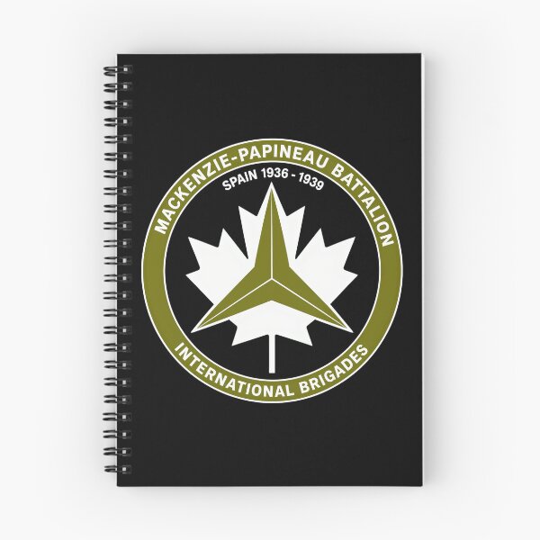Item preview, Mackenzie Papineau Battalion International Brigades Antifascist Emblem Print designed and sold by PinUpPizzazz.