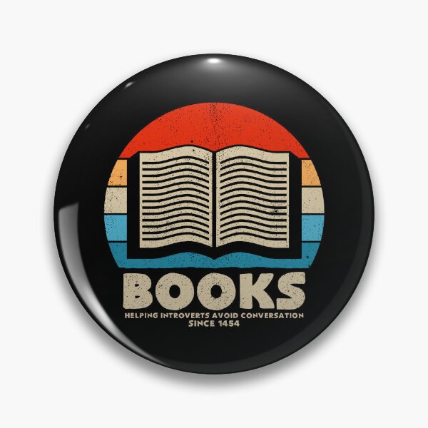 Item preview, Retro Vintage Book - Helping Introverts Avoid Conversation Since 1454 designed and sold by shileaavdy.