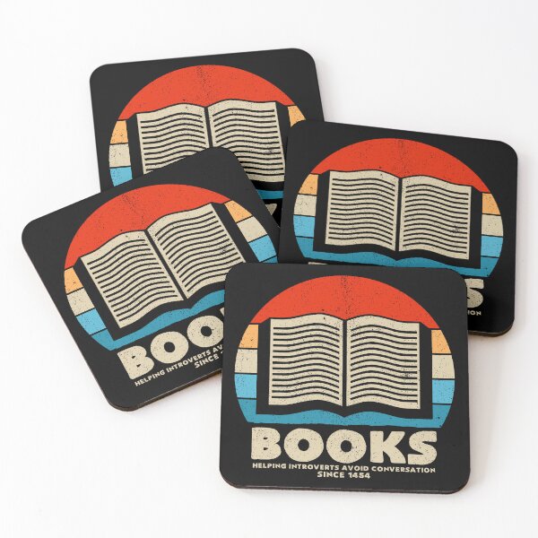 Item preview, Retro Vintage Book - Helping Introverts Avoid Conversation Since 1454 designed and sold by shileaavdy.