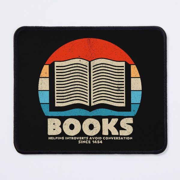 Item preview, Retro Vintage Book - Helping Introverts Avoid Conversation Since 1454 designed and sold by shileaavdy.