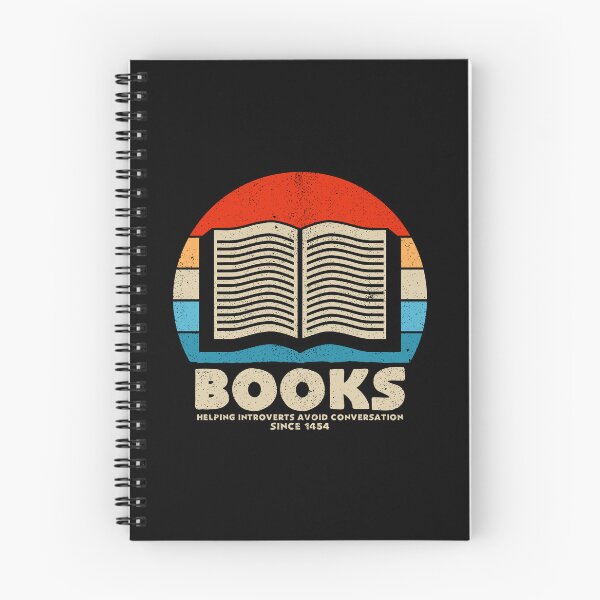 Item preview, Retro Vintage Book - Helping Introverts Avoid Conversation Since 1454 designed and sold by shileaavdy.